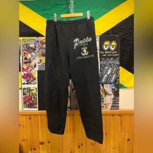 Black Pride University Sweatpants